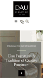 Mobile Screenshot of daufurniture.com